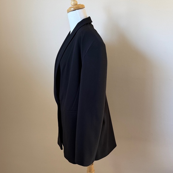 Ladies black oversized blazer - Picture 5 of 8